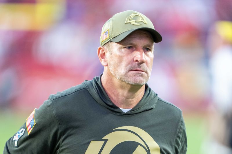 November 9, 2025; Santa Clara, California, USA; Los Angeles Rams assistant special teams coach Ben Kotwica after the game against the San Francisco 49ers at Levi's Stadium. Mandatory Credit: Kyle Terada-Imagn Images
