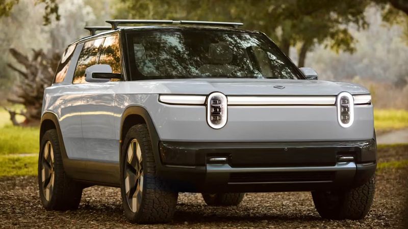 The Rivian R2.