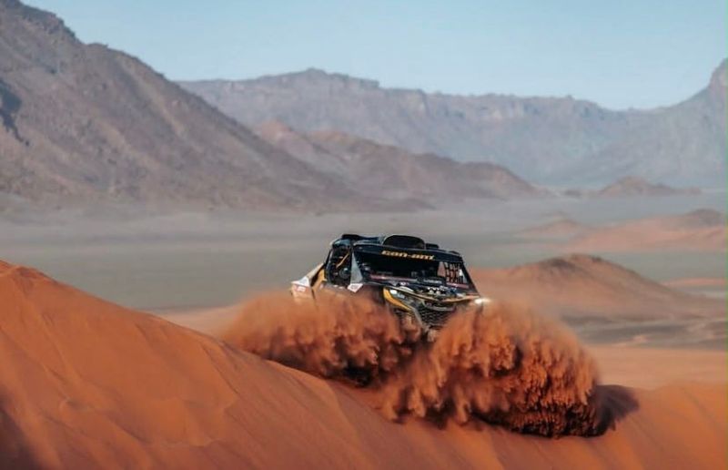 Barstow local Jeremy Gray is competing in the Dakar Rally in Saudi Arabia as side-by-side navigator.