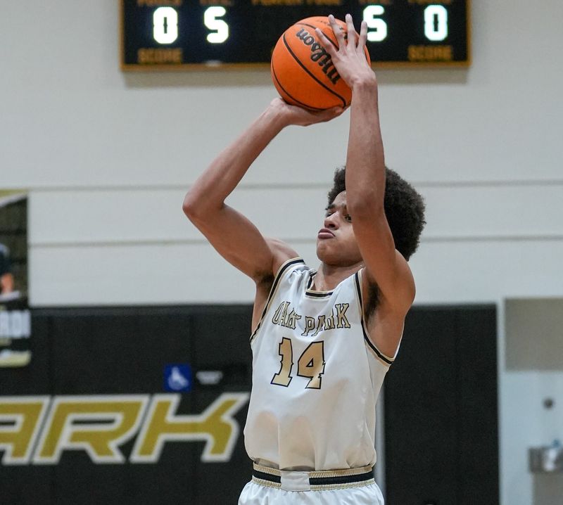 Beau Prophete scored 25 points to help lead Oak Park past Simi Valley on Jan. 20.