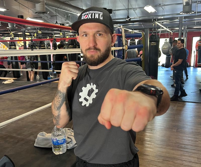 Egidijus Kavaliauskus recently had a grand opening of his new gym — called the Mean Machine Gym — in Newbury Park.