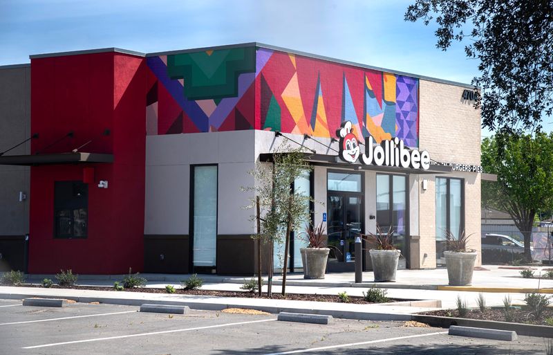 The yet-to-open Jollibee fast food restaurant is located at 4704 Pacific Avenue at the Weberstown Mall in Stockton on Mar. 17, 2026.