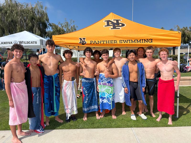 The Newbury Park High boys swim team earned the CIF-Southern Section’s top academic team honor.