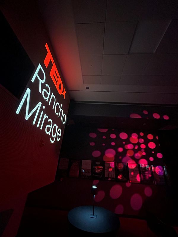 The inaugural TEDxRancho Mirage was hosted Aug. 5, 2025, at the Rancho Mirage Library & Observatory.
