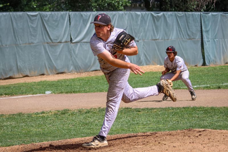 Foothill senior captain Blake Schwerdt started on the mound for the Cougars in their game against Etna on April 8, 2026. Schwerdt gave up just two hits and struck out 10 batters in 5.1 innings of work.