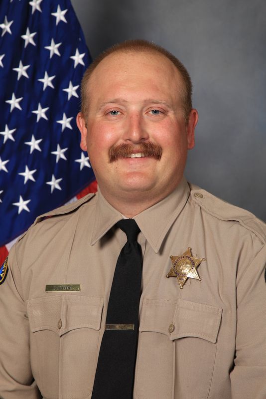 Tulare County Sheriff's Office Detective Randy Hoppert, 35, was shot and killed while serving an eviction in Porterville on Thursday, April 9, 2026.