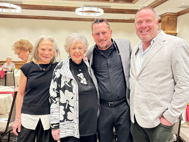 Teri Heyden, Phyllis Eisenberg, Yehuda Gideon and Danny Labin