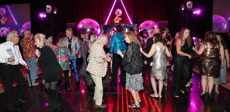 DJ Modgirl got everyone dancing.