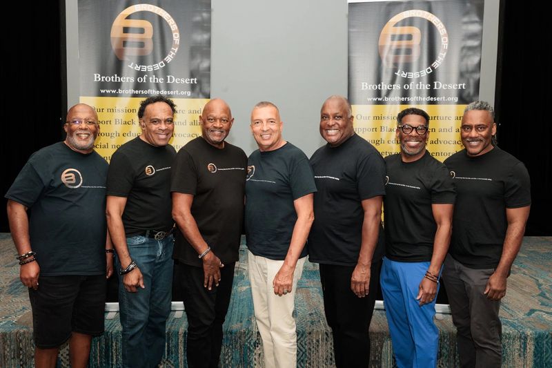 Martin Mitchell, Andre Carthen, Raymond Johnson, Tim Vincent, Eric Davis, Tony Lanier and Will Dean