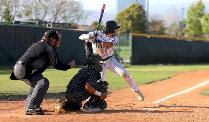 Riley Ortega delivered a grand slam to cap a Pacifica five-run rally in the bottom of the seventh inning against Ventura on Friday, April 17, 2026.