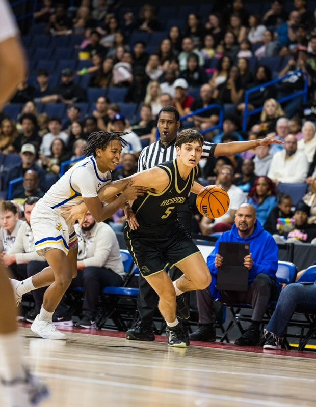 Nolan Newman-Gomez led the Hesperia High School Scorpions to a 24-9 overall record this year, and a 9-1 finish in the Mojave River League (MRL).