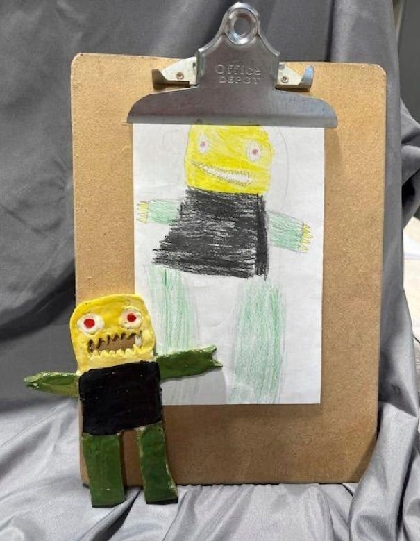 Lucerne Valley senior and middle school students turned elementary school monster drawings into 58 unique ceramic sculptures that some call monstrous masterpieces.