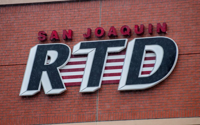 RTD’s Downtown Transit Center is located at 421 E. Weber Avenue in downtown Stockton on Apr. 21, 2026.