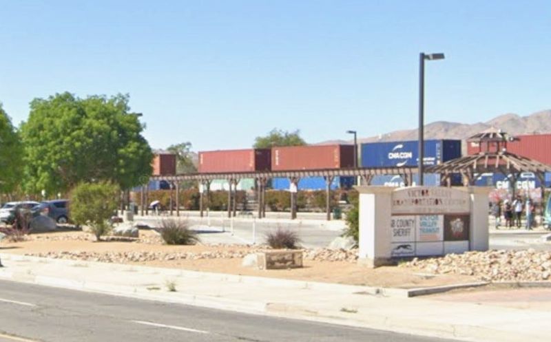 The Victor Valley Transportation Center, 16838 D Street in Victorville.
