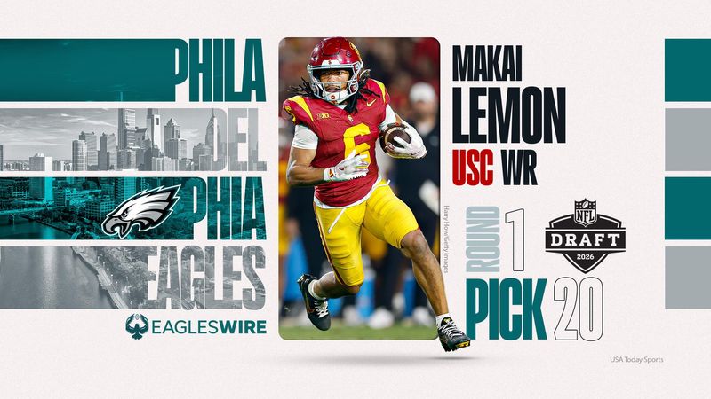 2026 NFL Draft: Eagles select Makai Lemon