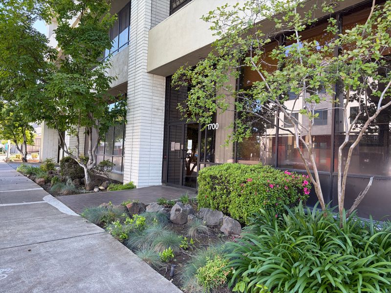 A building on Pine Street where Youth Options Shasta meets in downtown Redding is shown in this image