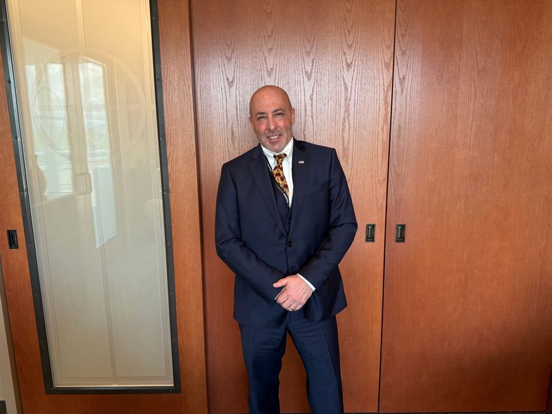 Redding City Manager William Tarbox photographed in his office on April 22, 2026.