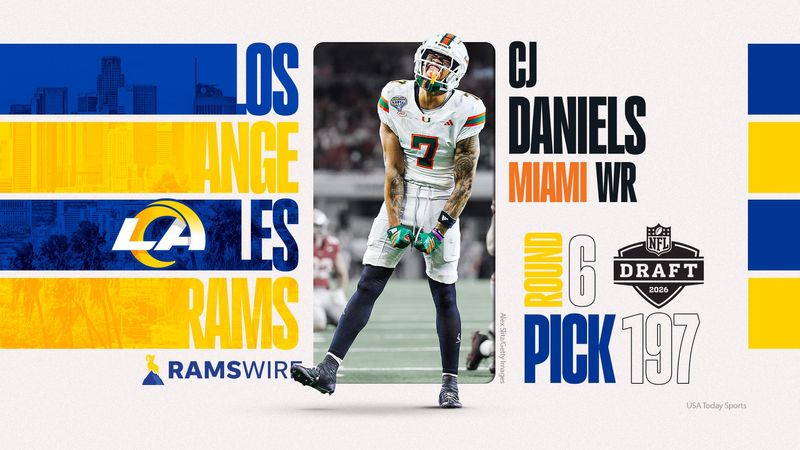 Round 6, No. 197 overall: WR CJ Daniels, Miami