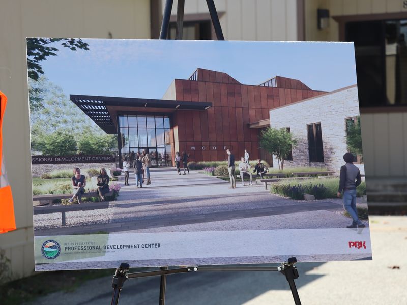 Monterey County Office of Education breaks ground on a $42 million conference center on April 28, 2026, in Salinas, Calif. The state-of-the-art center will replace aging portables and be a hub for professional development and house preschool and migrant services.