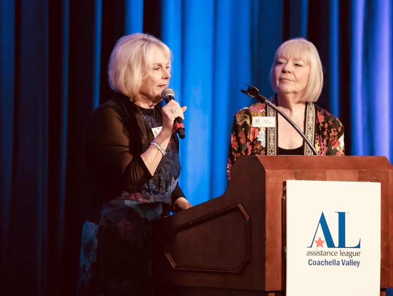 Karen Goodyear and Mary Hackley