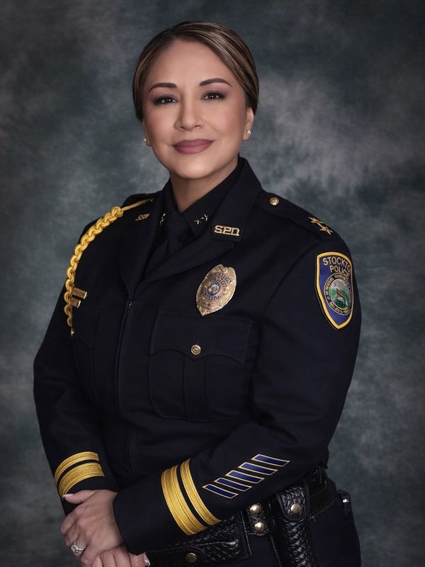 Stockton Police Deputy Chief Anabel Morris on Qpr. 29, 2026.