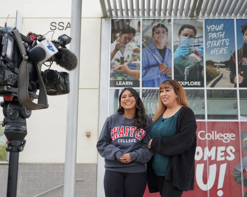 Hesperia High School valedictorian Hailey Contreras will graduate from high school and college this year before attending UC Berkeley in the fall for pre-law.