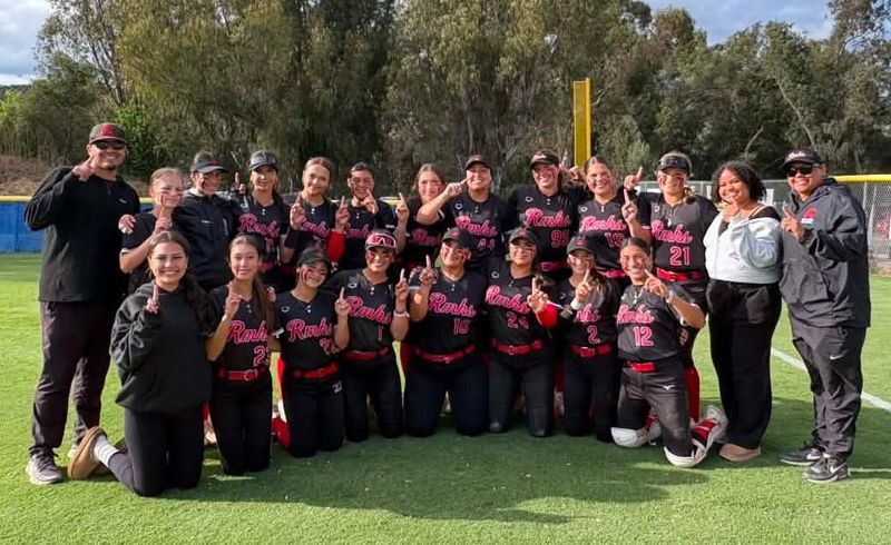 The Rio Mesa High softball team clinched a share of the Channel League championship with a 10-2 win over Dos Pueblos on Monday, May 4, 2026.