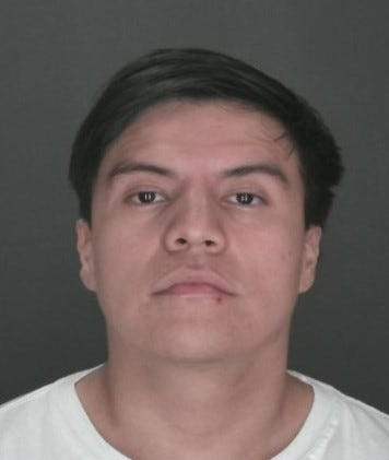 Adair Fernando Garcia-Sanchez, 30, of Hesperia was arrested on Thursday, Feb. 23, 2026.