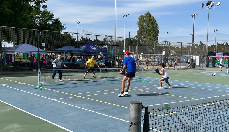 Despite being limited to those 50+, pickleball was the most popular sport at the 2026 Visalia Games.