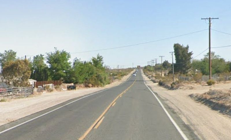 National Trails Highway, north of Robinson Ranch Road, in Oro Grande.