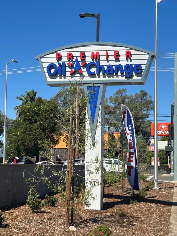 Premier Oil Change on East Cypress Avenue in Redding on Thursday, May 14, 2026.
