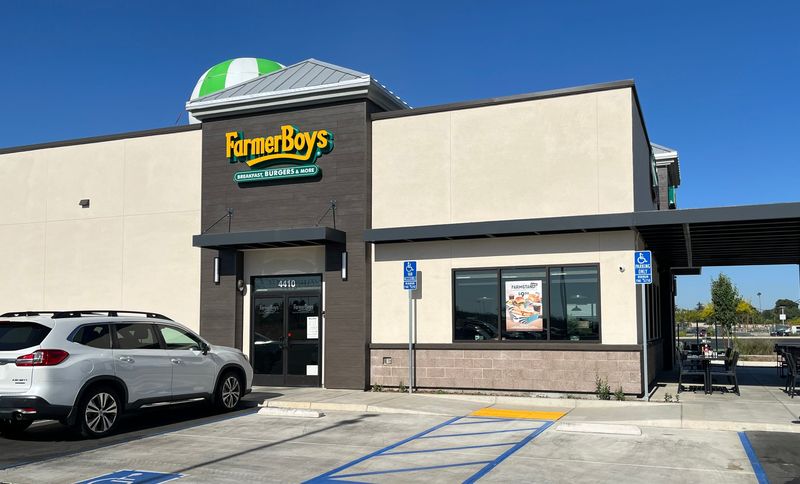 The new Farmer Boys restaurant at 4410 S. Mooney Blvd., Visalia.