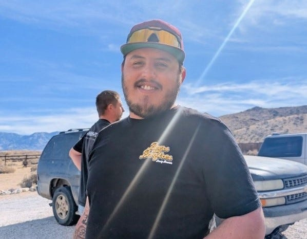 Nicolas Keith, 34, of Lucerne Valley, was fatally shot by San Bernardino County Sheriff's Department deputies during an encounter in the 32400 block of Morse Lane in Lucerne Valley on Tuesday, May 12, 2026.