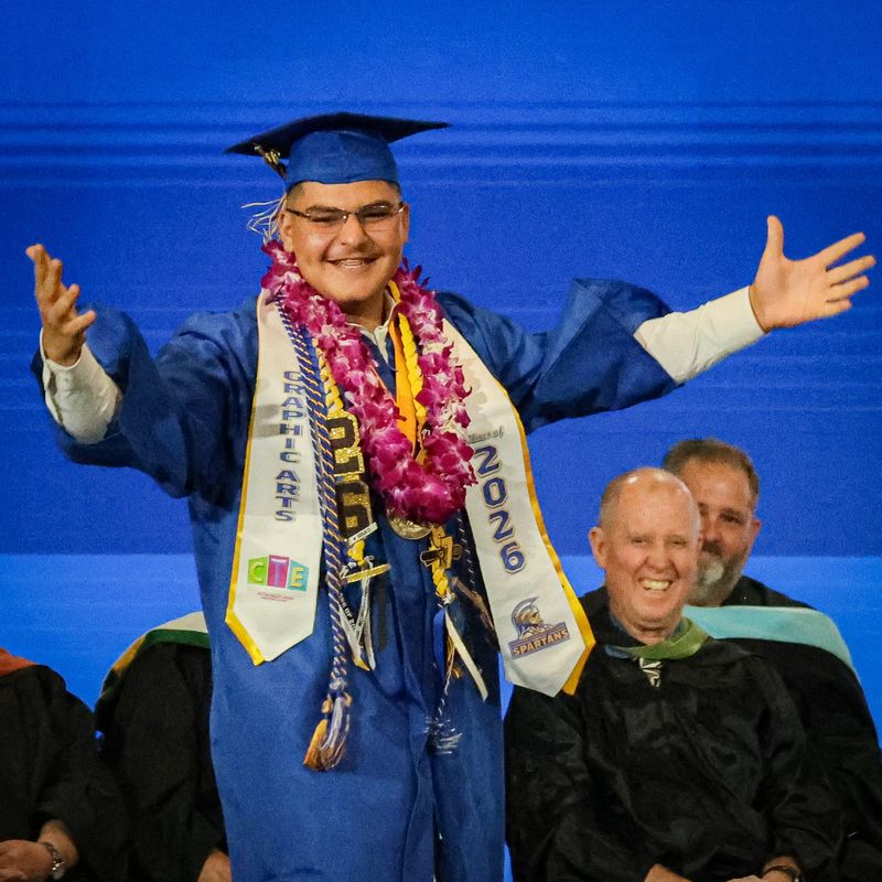 Lakeview Leadership Academy celebrated 38 Spartan graduates during the school’s 6th commencement ceremony on May 22, 2026, at High Desert Church in Victorville.
