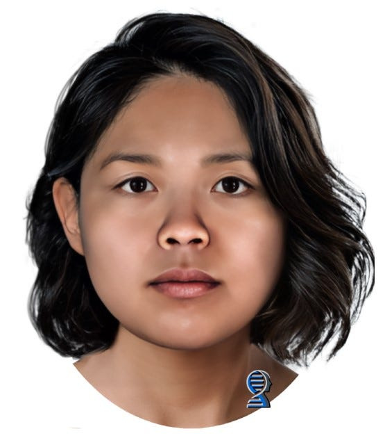 The body of a woman discovered more than 30 years ago in Desert Center is described as a southeast Asian woman, between 25 and 35 years old, just over 5-feet tall and about 130 to 150 pounds, with brown eyes, shoulder- length black hair and a light brown complexion.