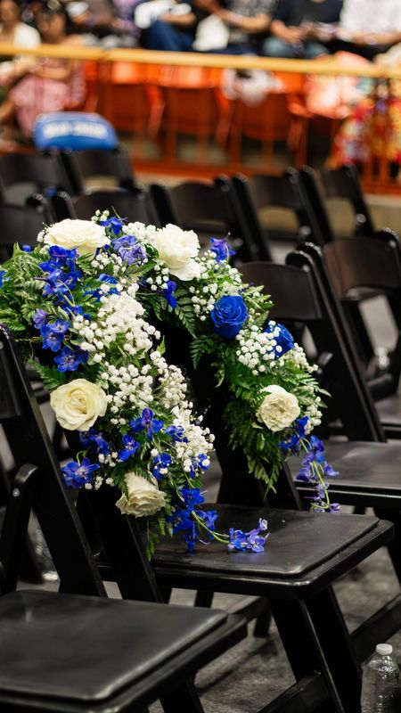 Bear Creek honored Shermiya Malbrough by holding her place among her graduating class at the Alex G. Spanos Center during commencement Wednesday, May 27, 2026, in Stockton.