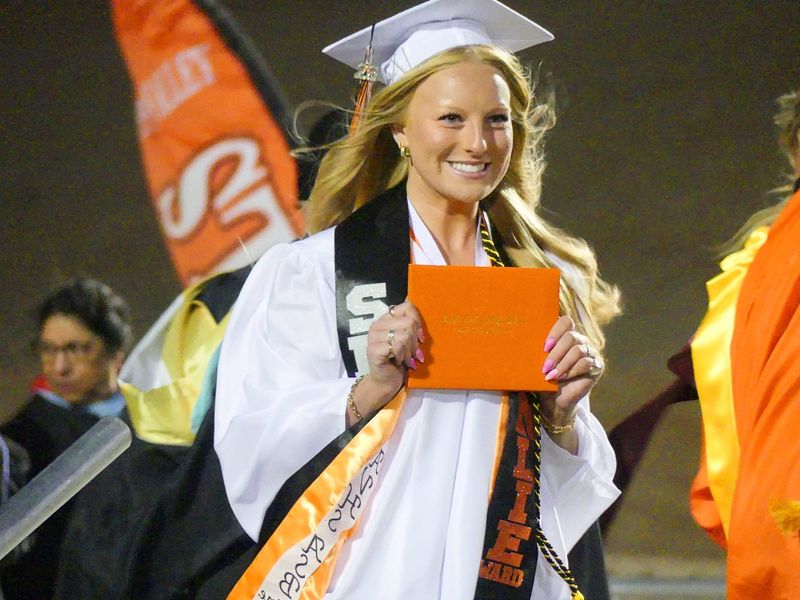 Sun Devil pride heated up Newton T. Bass Stadium as 480 graduates from Apple Valley High School received diplomas during its 58th commencement ceremony on May 28, 2026.