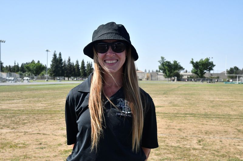 Kym Tucker is a coach and teacher at El Diamante High School. As a coach, she helped the Miners girls' cross country and track and field teams win two Central Section championships during the 2025-26 school year.