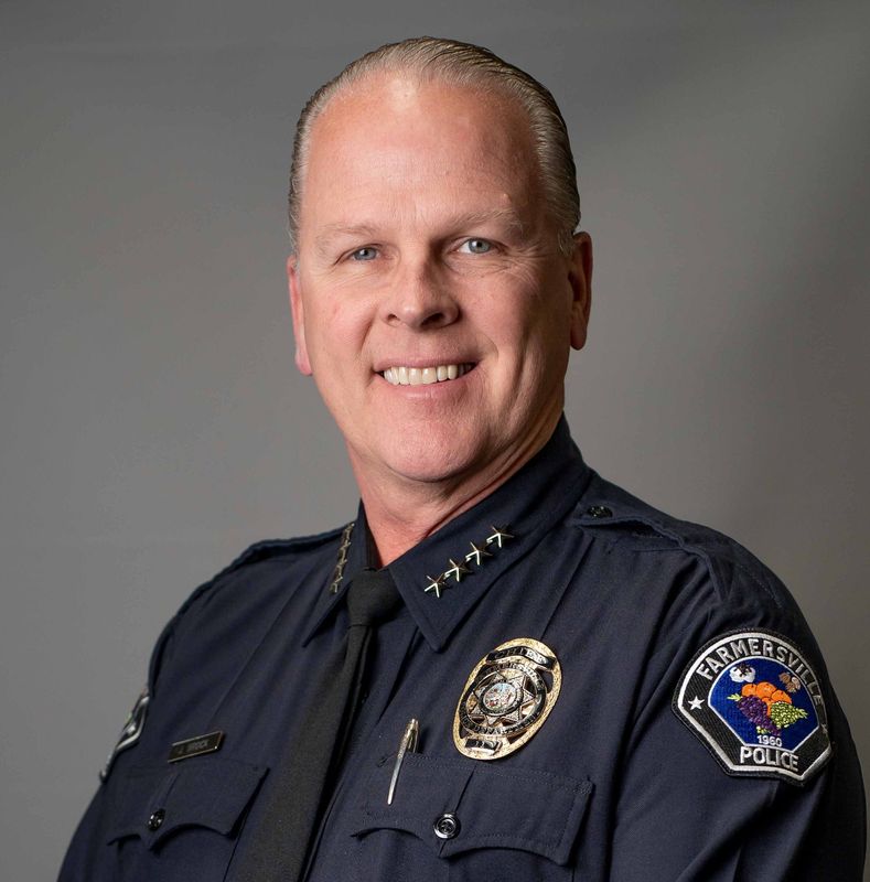 Farmersville Police Chief and Interim City Manager Jay Brock