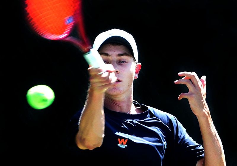 Kimi Basamakov won his third Marmonte League singles title and finished with a 44-2 overall record in his final season at Westlake High.