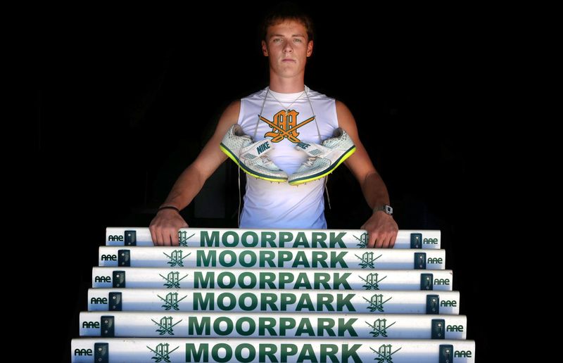 Moorpark High junior Davis Benson is The Star's Boys Track and Field Athlete of the Year for 2026.