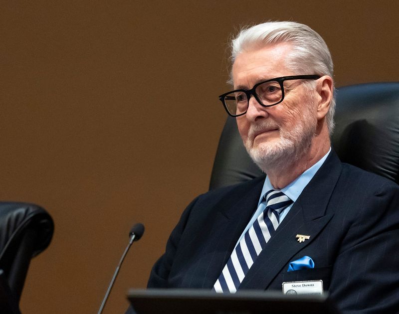 Rancho Mirage Councilmember Steve Downs during a 2026 city council meeting.