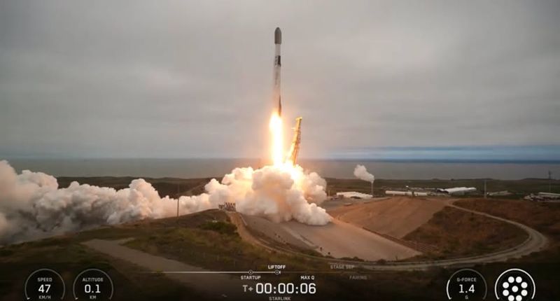 A SpaceX Falcon 9 rocket launches Father's Day, June 21 from the Vandenberg Space Force Station on a mission to deploy Starlink satellites.