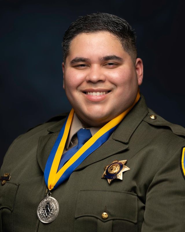 California Highway Patrol Officer Alex Salazar