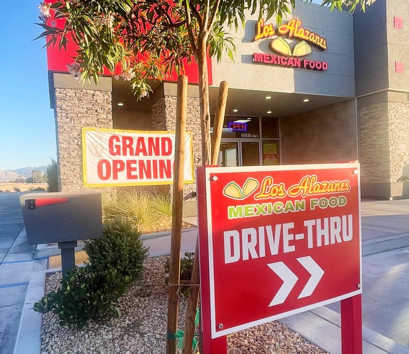 The much-anticipated Los Alazanes Mexican Food restaurant opened on June 26, 2026, next to Uncle Albert’s Mart and Shell gas station on Bear Valley Road in Apple Valley.