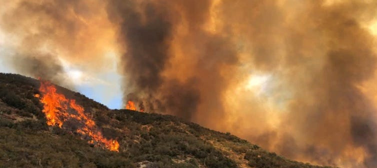 The Summit Fire, which scorched thousands of acres west of Piñon Hills, was allegedly started on July 10, 2026, by the use of illegal fireworks, according to a San Bernardino County Fire official.