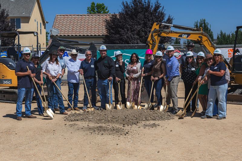 CHISPA and partners hold groundbreaking July 15, 2026, to celebrate construction of 40-unit affordable Mills Ranch Apartments in King City, Calif.