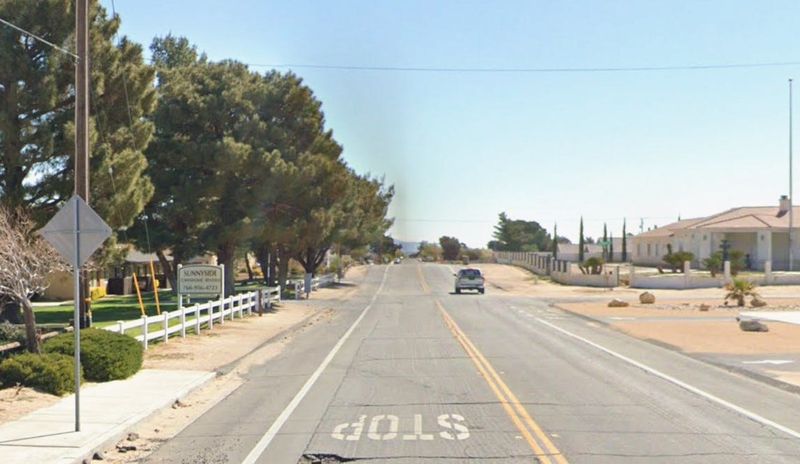 The 15200 block of Sequoia Street in Hesperia.