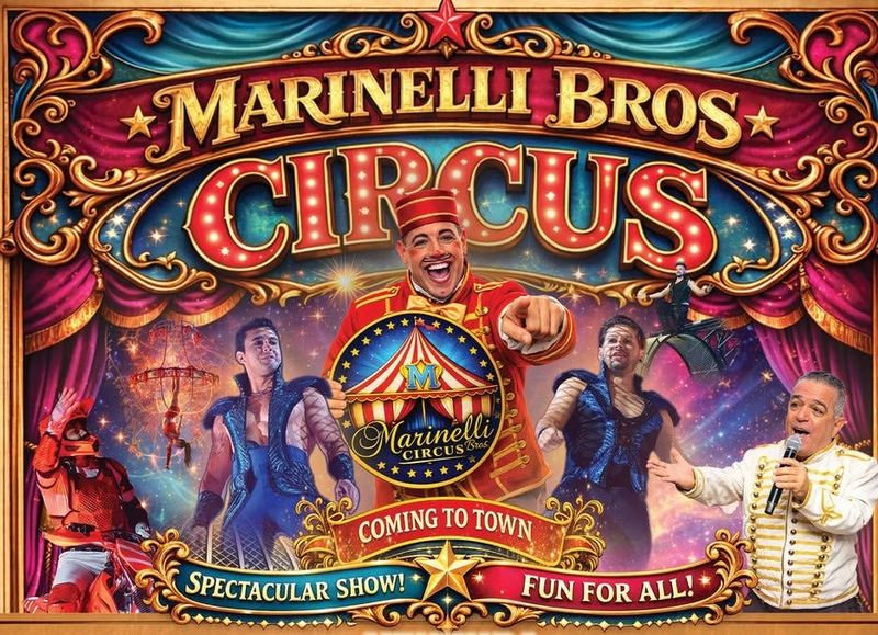 The Marinelli Bros. Circus will bring its Big Top of fun and entertainment to the San Bernardino County Fairgrounds in Victorville in August.