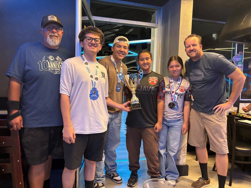 Four teenage shooters from the Apple Valley Gun Club took home a second-place trophy from this year's Scholastic Action Shooting national championship.